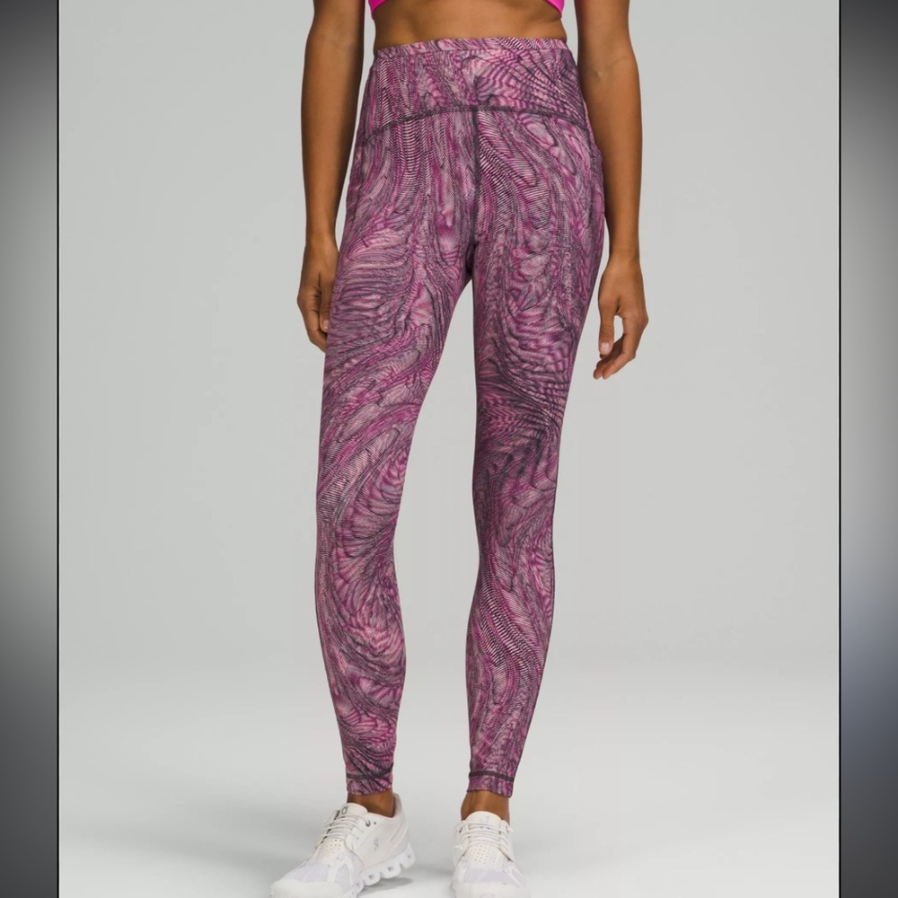 Lululemon Swift Speed High-Rise Tight Dimensional Sonic Pink Multi